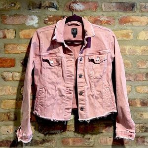 Gap Pink Jean Jacket